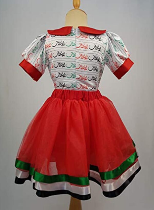 Al Emarat Printing UAE National Day Flag Dress Top and Skirt Lamora