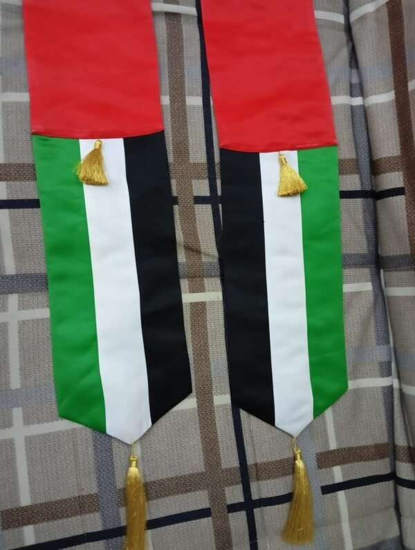 National Day Boys Scarf With Emirates Colors Lamora
