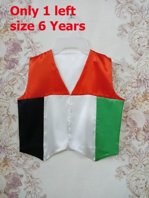National Day Boys Waist With Emirates Color Lamora
