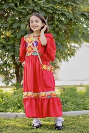 Traditional Dress Red Lamora