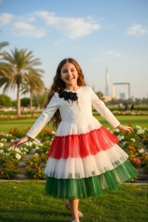 UAE National Day Dress For Girls