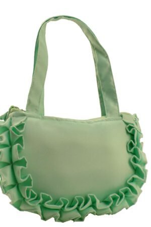 Stylish Girls Hand Bag Light Green Lamora