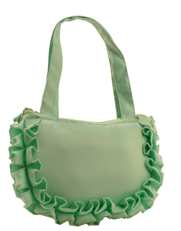 Stylish Girls Hand Bag Light Green Lamora