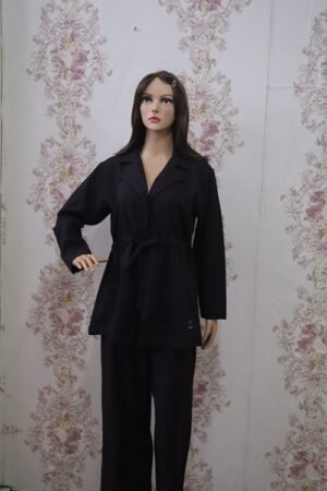 Pant And Jacket Suit For Women - Dark Brown Lamora Clothing Brand