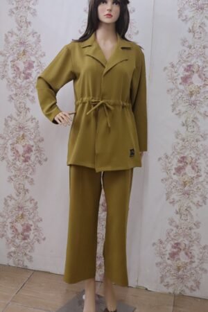 Sweet Pant And Jacket For Women Brown Lamora Clothing Brand