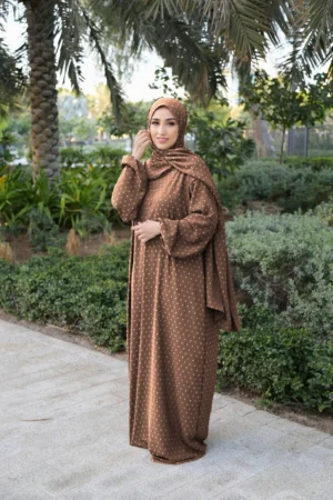 Lamora's Prayer Dress For Women ملابس صلاة للنساء Beige
