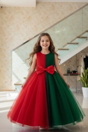 Multi Occasion, UAE National Day Fancy Frock For Girls 2024