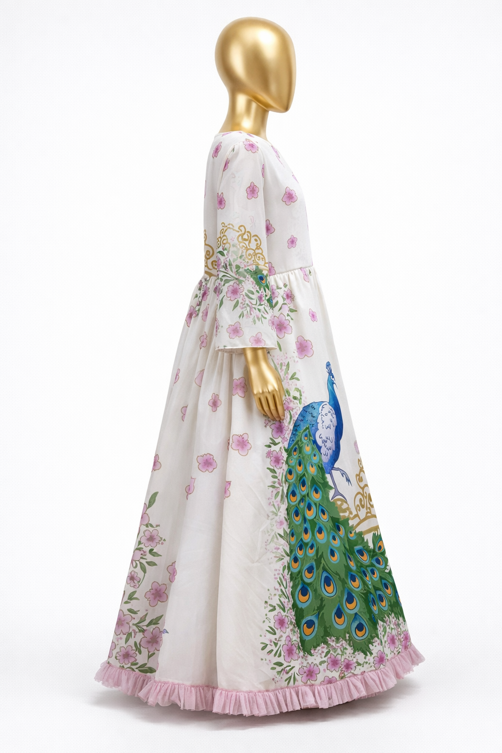 Peacock girl dress - Image 6