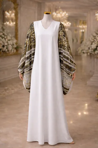 Dantel Party Dress For Girls With With Maroon Ribbon Lamora